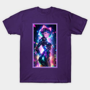 Anime Cat Girl | Quality Anime Artwork | Manga Anime Art T-Shirt